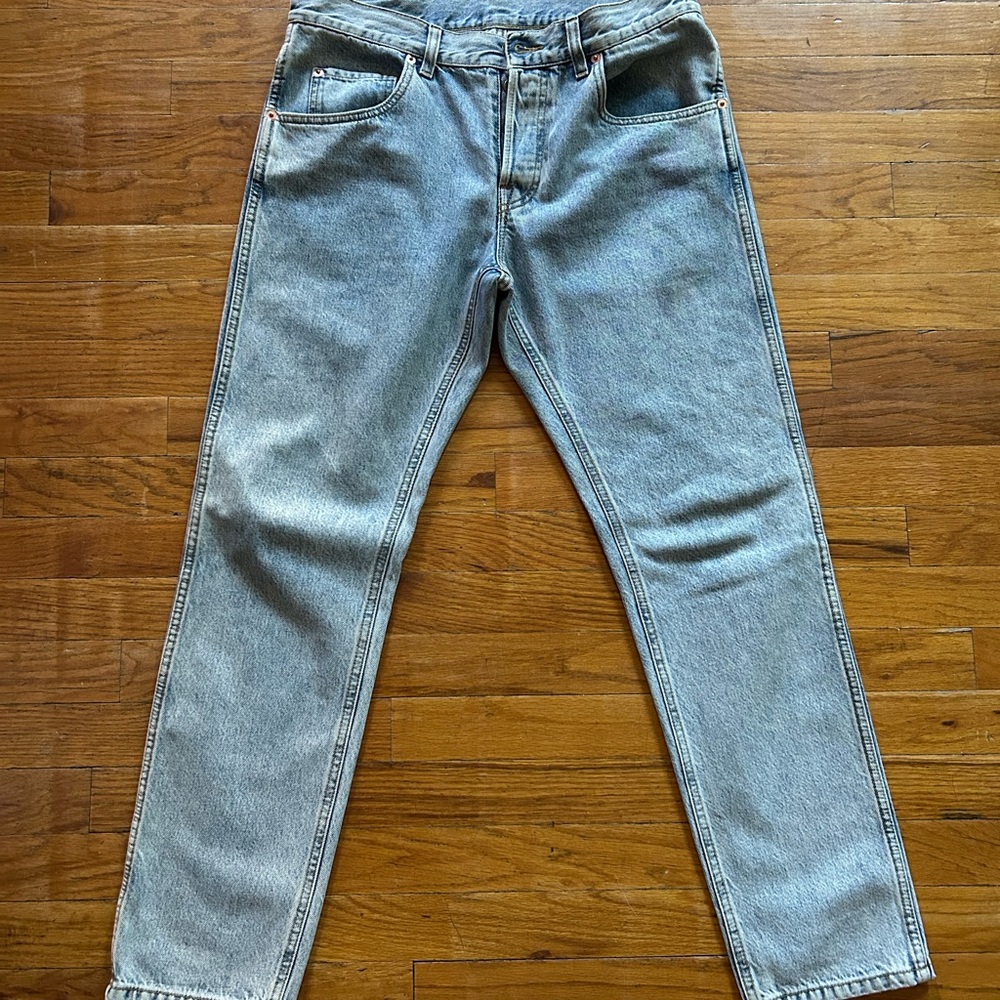 Men's Light Blue Gucci Jeans